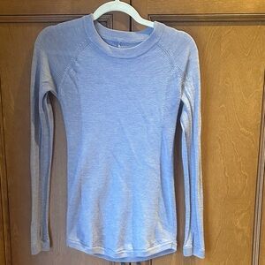 Lululemon Light lavander  Long Sleeve Sweater